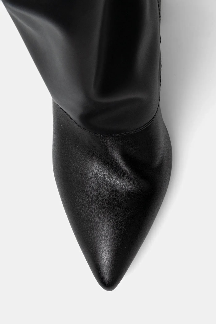 Vysoké čižmy Guess GARICA čierna FLFGAR.ELE11.BLACK
