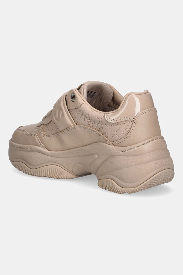 Cipők Guess sportcipő HELINN FLFHNN.ELE12.BEIGE bézs