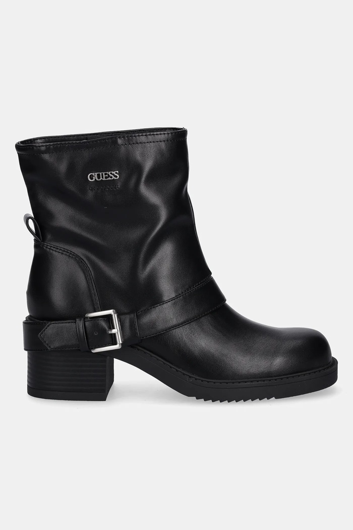 Guess botki BENJI FLFIJI.ELE10.BLACK czarny NC25