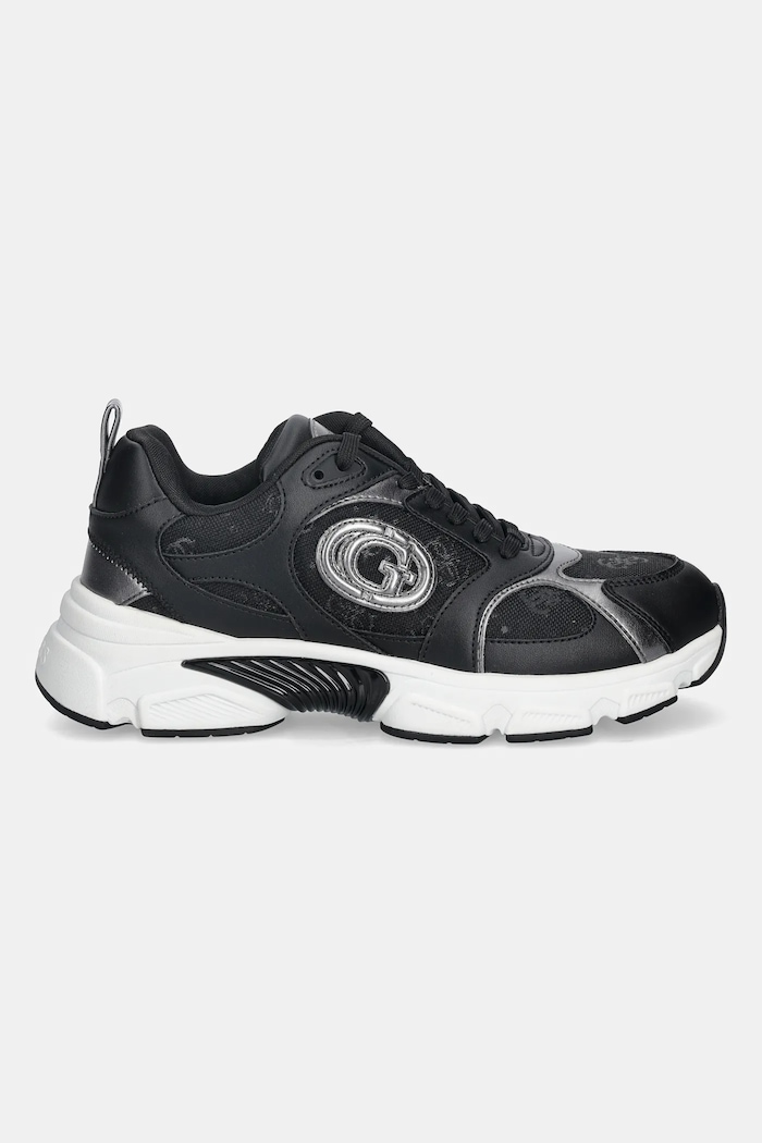 Guess sneakersy IBITHA2 FLFI2B.ELE12.BLKPE czarny AW25
