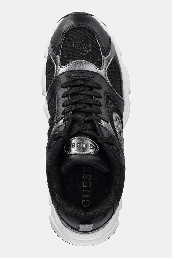Guess sneakersy IBITHA2 czarny FLFI2B.ELE12.BLKPE
