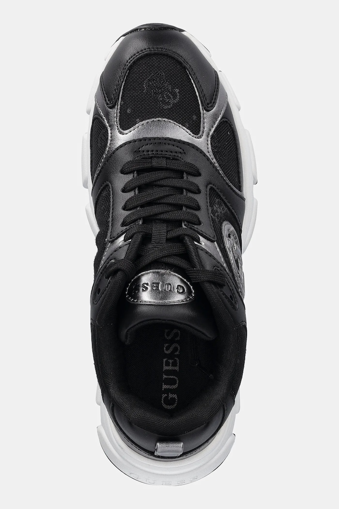 Guess sneakersy IBITHA2 czarny FLFI2B.ELE12.BLKPE