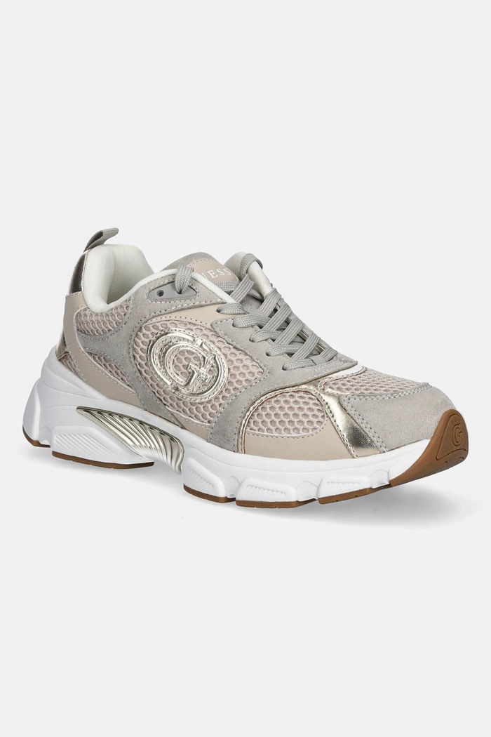 Guess sneakersy IBITHA3 syntetyczny beżowy FLFI3B.ESU12.SAND