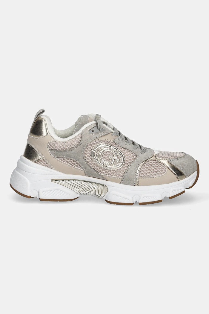 Guess sneakersy IBITHA3 FLFI3B.ESU12.SAND beżowy AW25