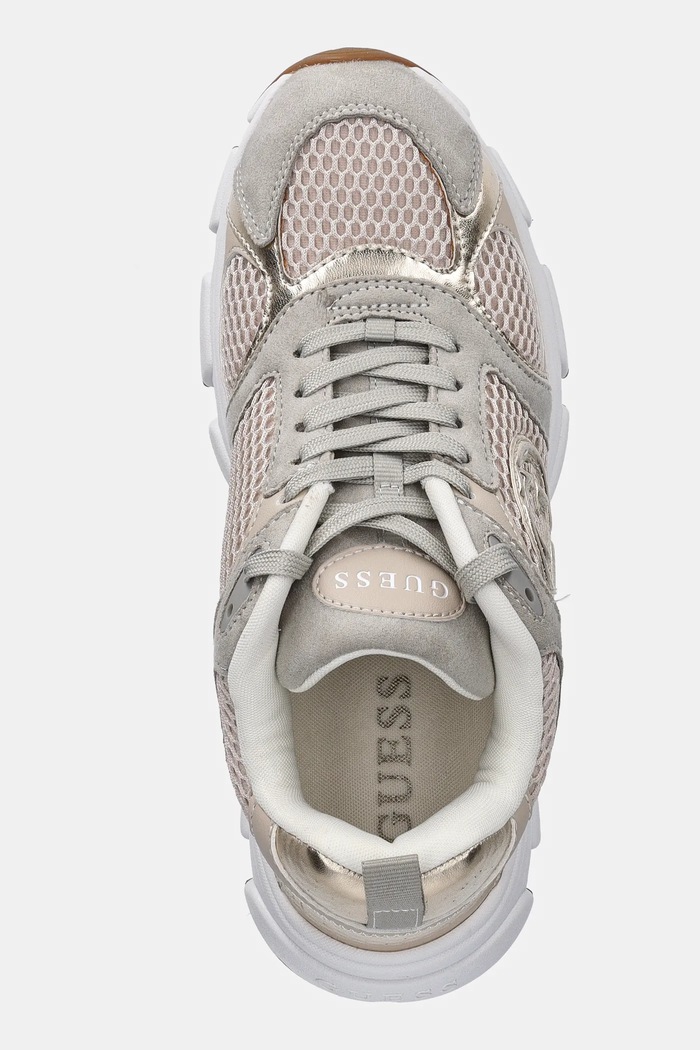 Guess sneakersy IBITHA3 beżowy FLFI3B.ESU12.SAND