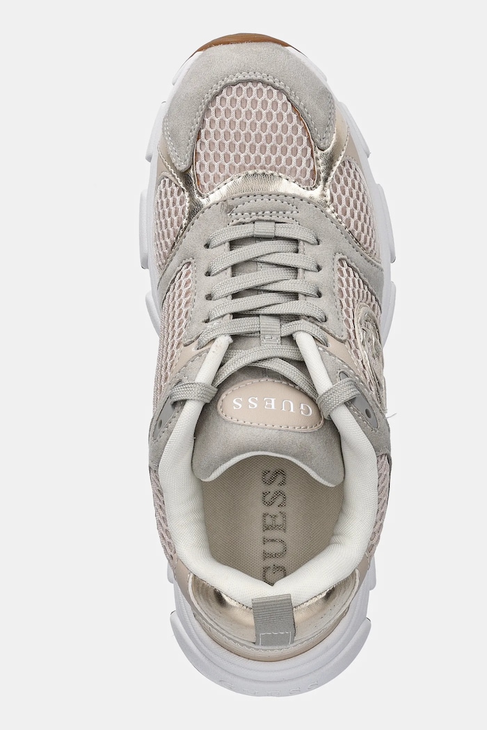 Guess sneakersy IBITHA3 beżowy FLFI3B.ESU12.SAND
