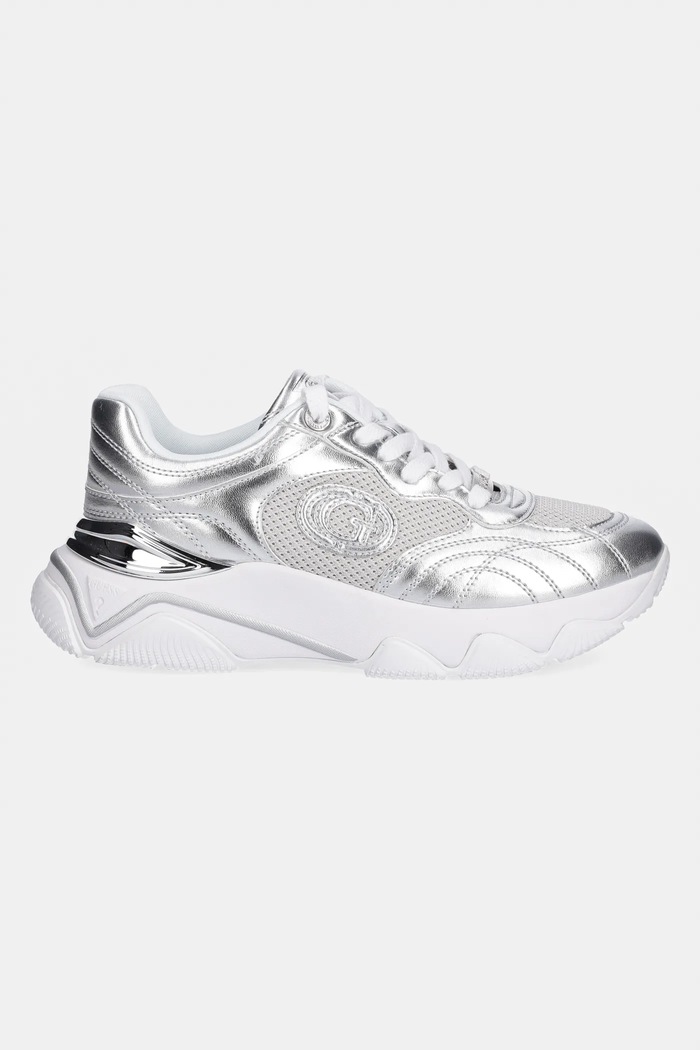 Tenisky Guess MORRIZ FLFMRZ.ELE12.SILVE strieborná AW25