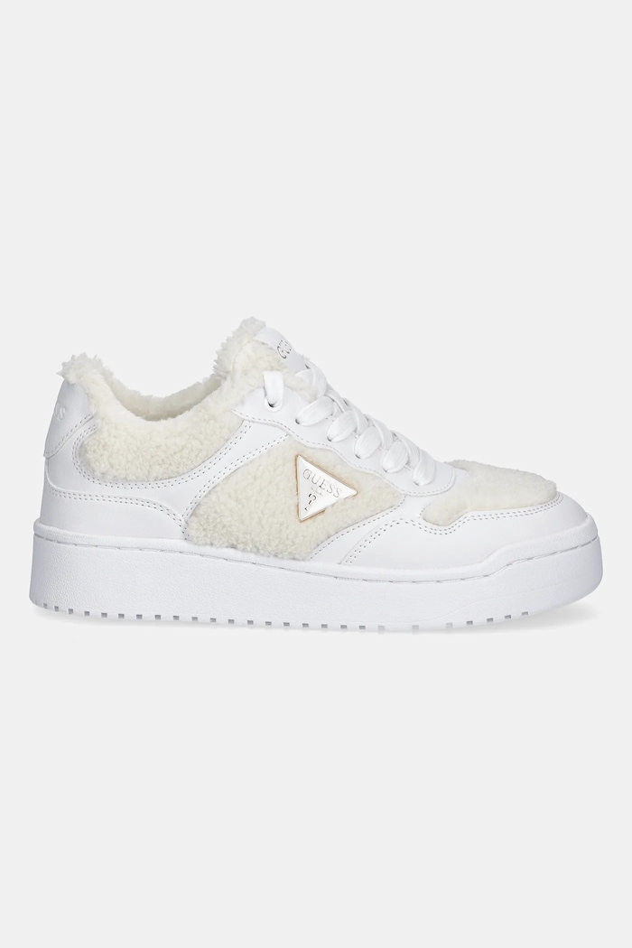 Sneakers Guess MIRAM10 FLFM10.FAB12.WHITE λευκό AW25