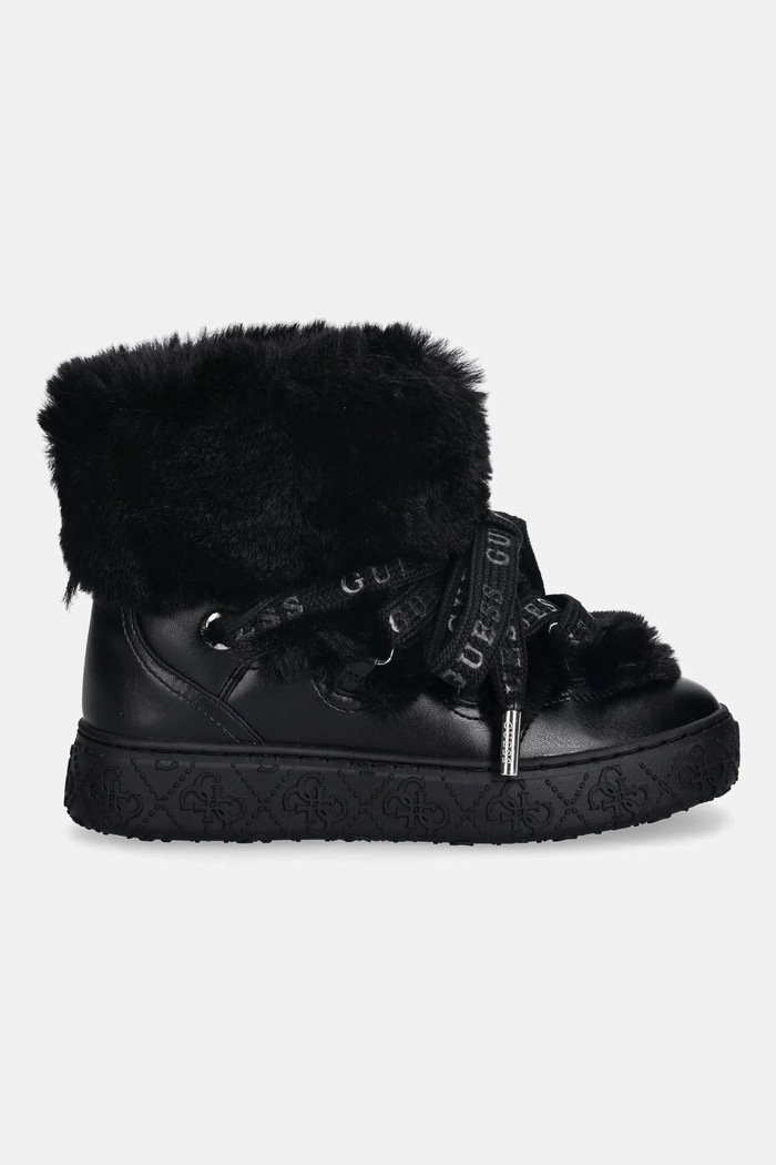 Guess hócipő UNESSA FLFUEK.FUR10.BLACK fekete NC25