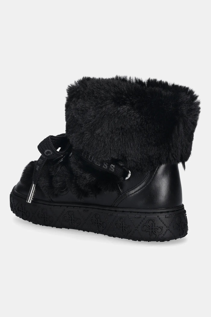Cipők Guess hócipő UNESSA FLFUEK.FUR10.BLACK fekete