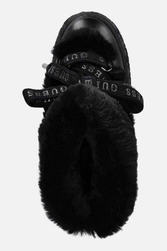 Guess hócipő UNESSA fekete FLFUEK.FUR10.BLACK