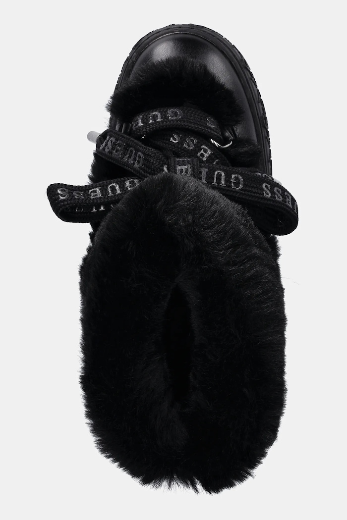 Guess hócipő UNESSA fekete FLFUEK.FUR10.BLACK