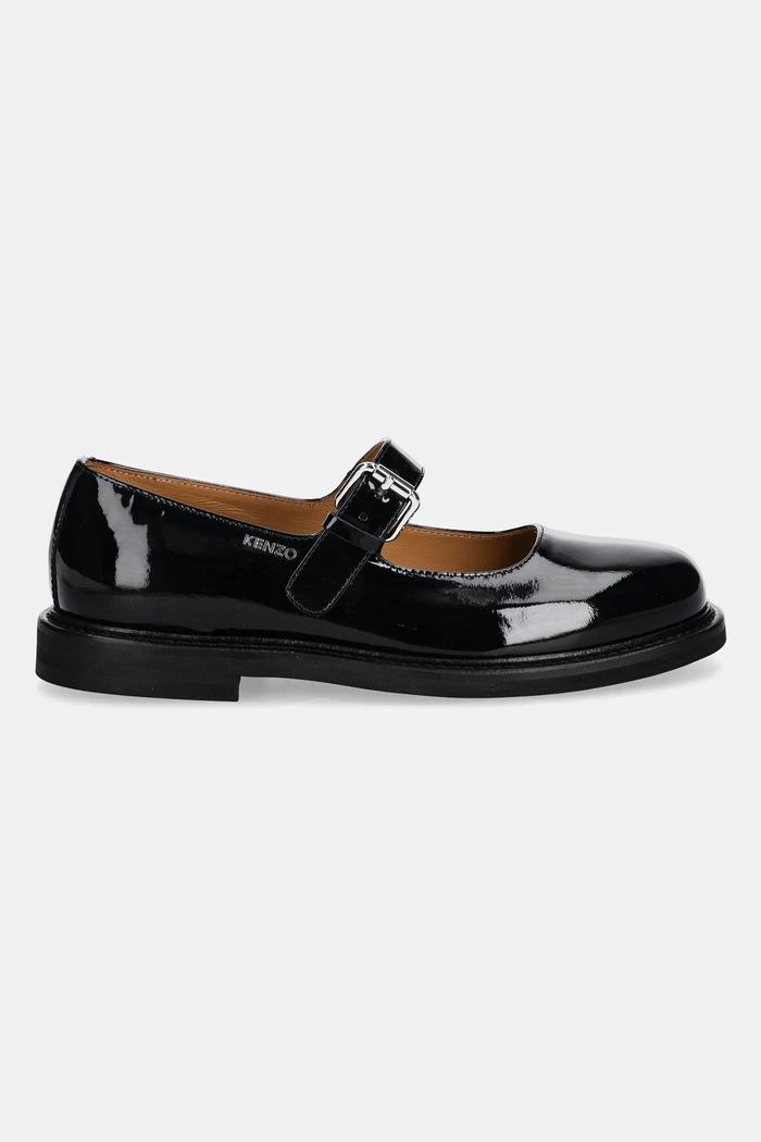 Kožené balerínky Kenzo Meari Mary Jane FF62BA710L69.99 čierna AW25