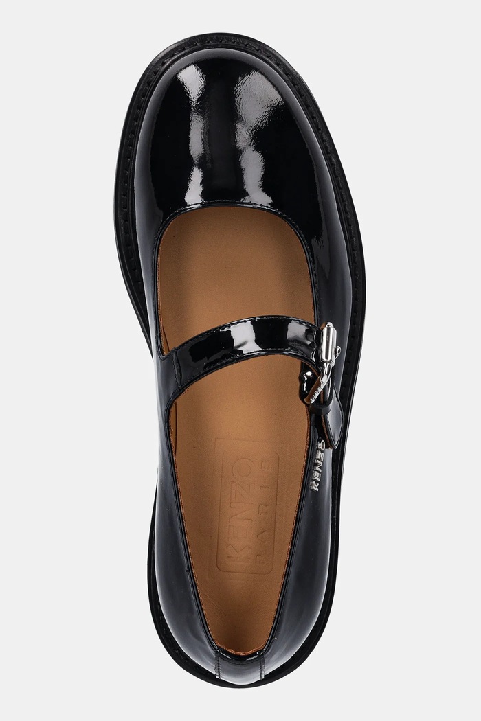 Kožené balerínky Kenzo Meari Mary Jane čierna FF62BA710L69.99