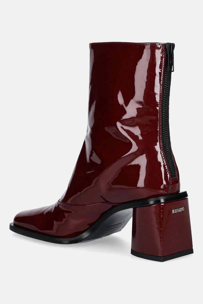 Shoes Kenzo leather ankle boots Kimi Ankle Boots FF62BT120L69.22 maroon