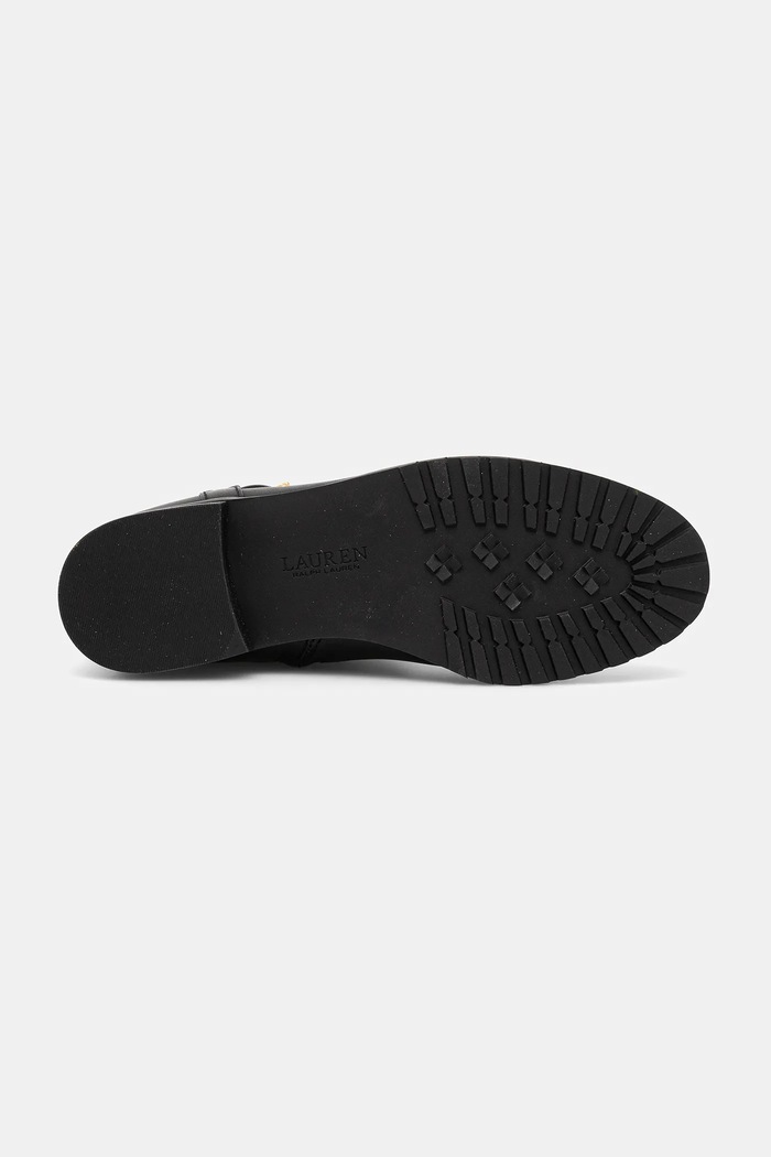Lauren Ralph Lauren bőr csizma Collins Tll 802967771001.001 fekete