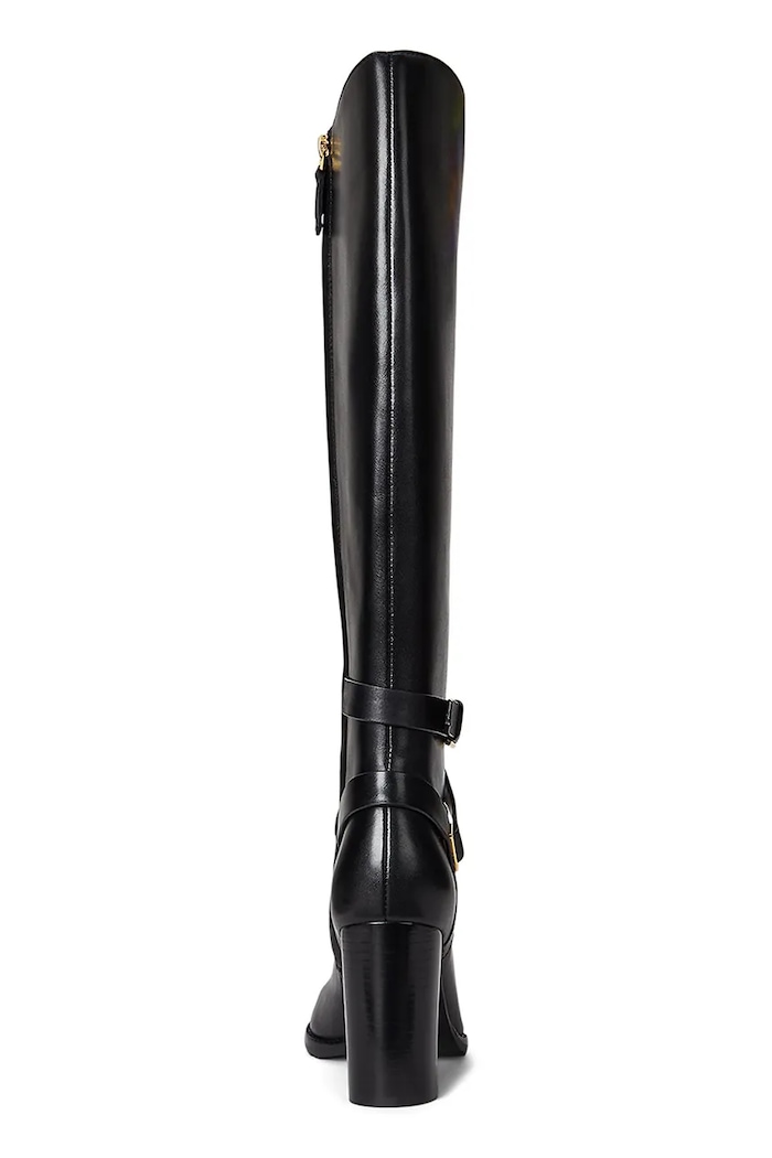 Обувь Кожаные сапоги Lauren Ralph Lauren Cllns Tl Hl 802967777001.001 чёрный