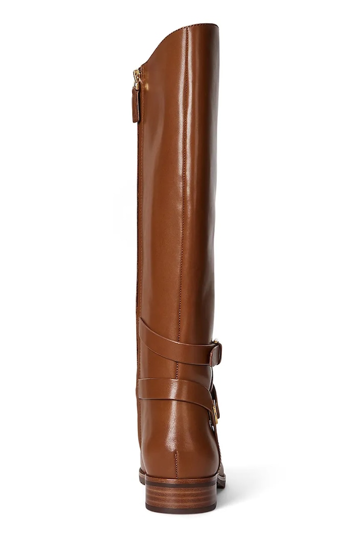 Взуття Шкіряні чоботи Lauren Ralph Lauren Collins Tll 802974384001.200 коричневий