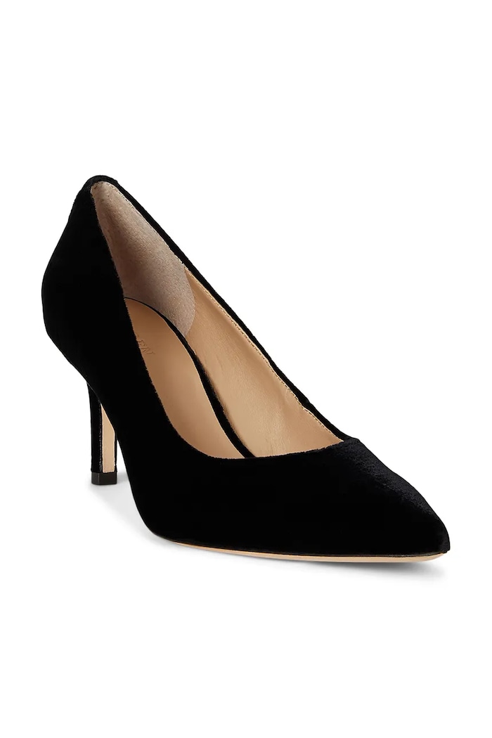 Lauren Ralph Lauren pantofi cu toc Lanette 802977863001.001 negru AW25