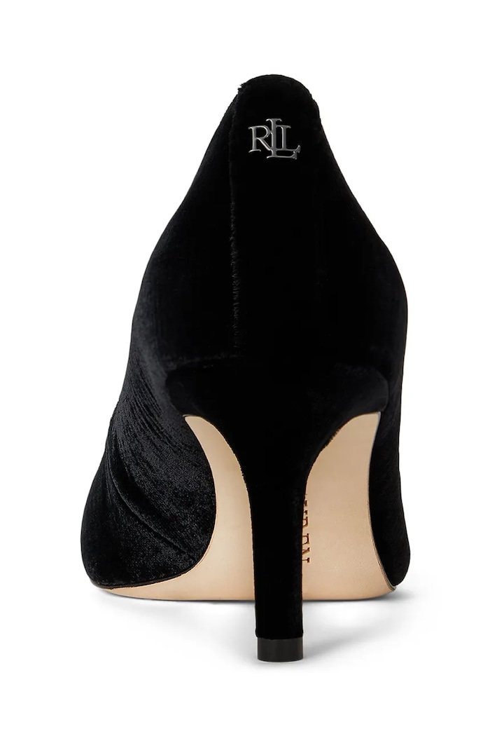 Lauren Ralph Lauren pantofi cu toc Lanette negru 802977863001.001