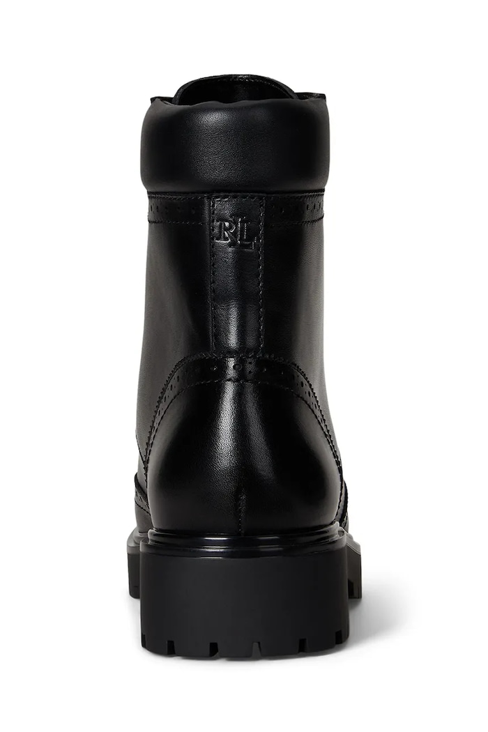 Обувь Кожаные полусапожки Lauren Ralph Lauren Alysn Lup Pr 802980063001.001 чёрный
