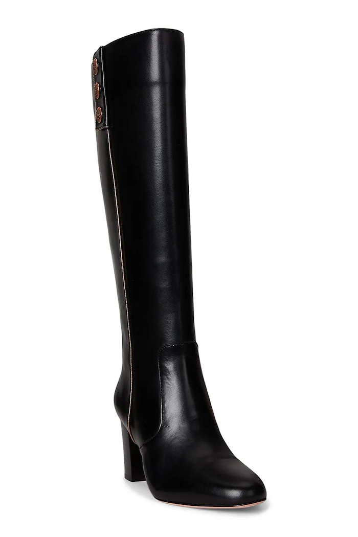 Kožne čizme Lauren Ralph Lauren Kenndi Tl Hl 802980067001.001 crna AW25