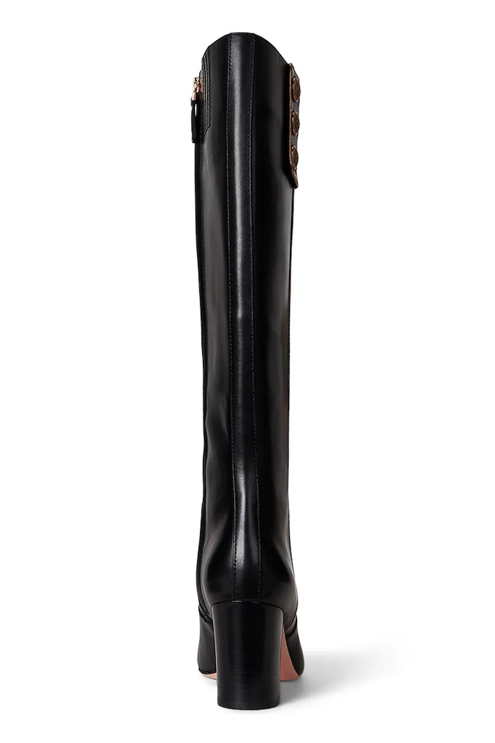 Παπούτσια Δερμάτινες μπότες Lauren Ralph Lauren Kenndi Tl Hl 802980067001.001 μαύρο