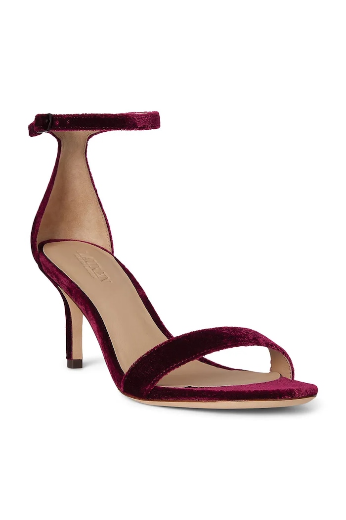 Сандалии Lauren Ralph Lauren Allie Mid 802980559002.500 красный AW25