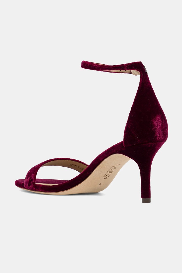 Boty Sandály Lauren Ralph Lauren Allie Mid 802980559002.500 červená