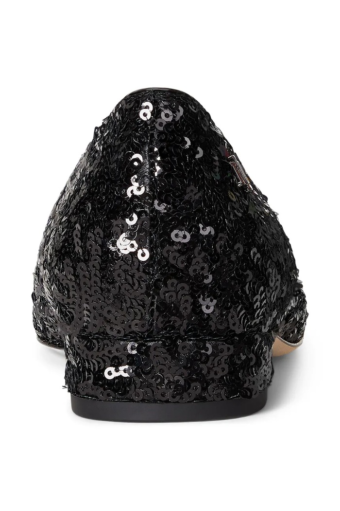 Балетки Lauren Ralph Lauren Emellie Bllt чёрный 802977878001.001