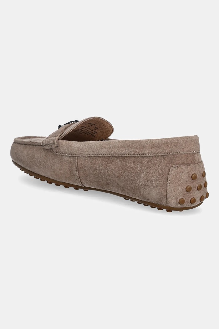 Obuwie Lauren Ralph Lauren mokasyny zamszowe Barnsbury 802821629031.230 beżowy