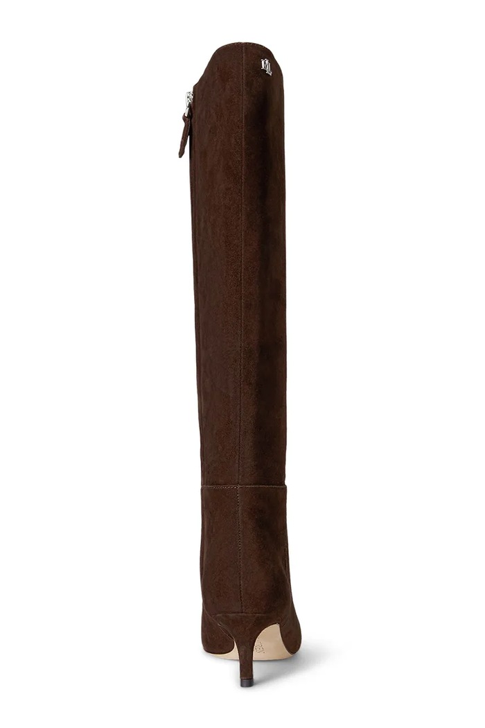 Scarpe Lauren Ralph Lauren stivali in pelle scamosciata Mckay Tl Hl 802967811004.200 marrone