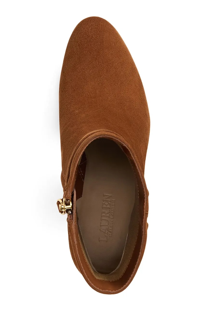 Lauren Ralph Lauren botki zamszowe Kellie Bt Hl brązowy 802967827002.200