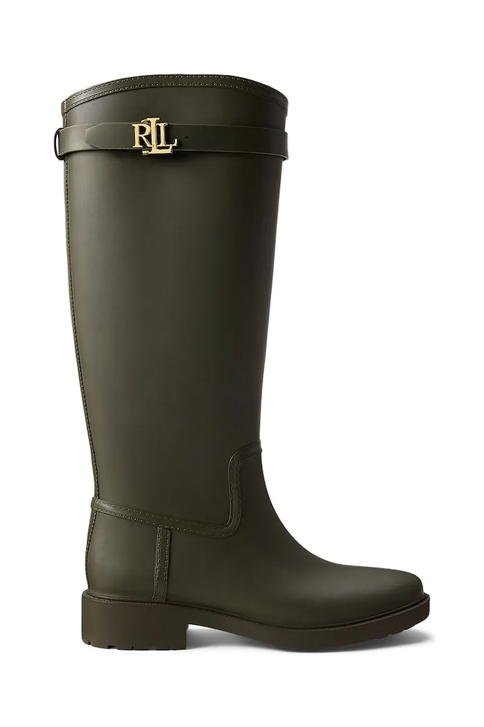 Lauren Ralph Lauren kalosze Portiah zielony 802980678003.301