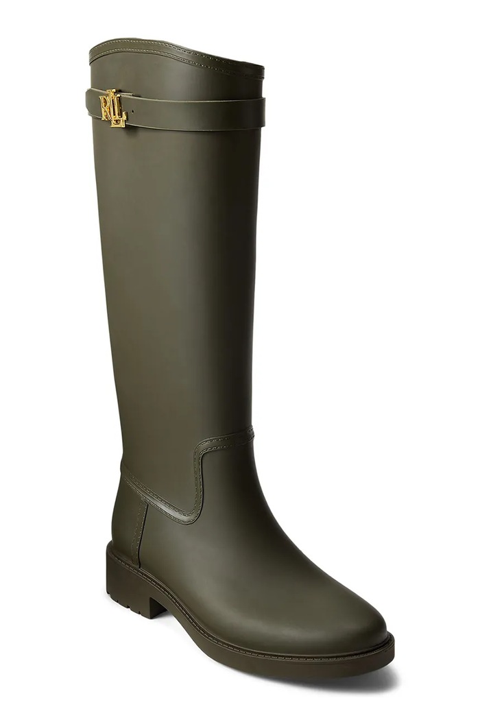 Lauren Ralph Lauren kalosze Portiah 802980678003.301 zielony AW25