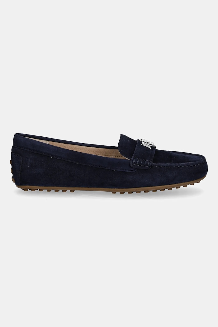 Semišové mokasíny Lauren Ralph Lauren Barnsbury 802821629029.410 námořnická modř AW25