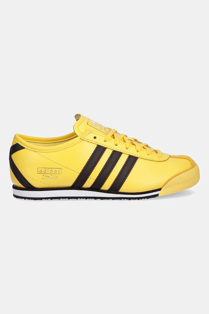 adidas Originals sneakersy skórzane Italia 70S W JQ9071 żółty AW25