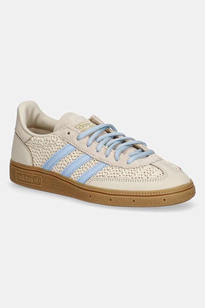 Sneakers adidas Originals Handball Spezial W δέρμα σαμουά μπεζ JQ8410