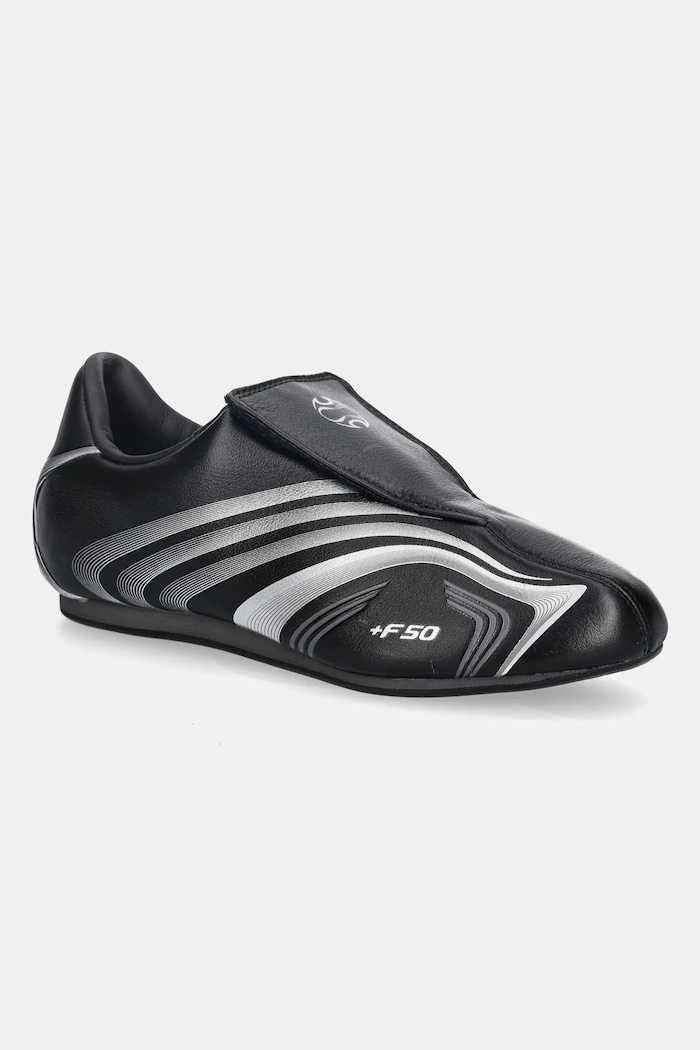 adidas Originals sneakersy skórzane Taekwondo F50 W niska czarny JR6403