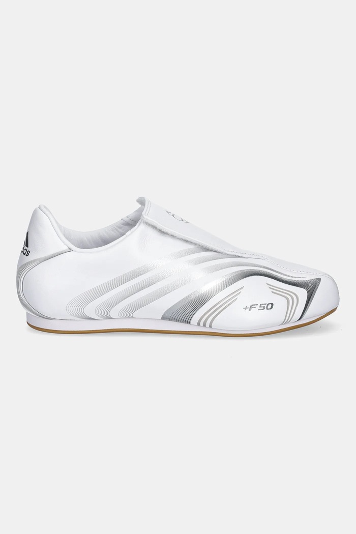 adidas Originals sneakersy skórzane Taekwondo F50 W JR6404 biały AW25