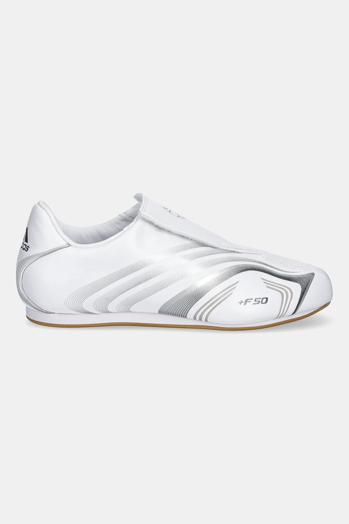 adidas Originals sneakersy skórzane Taekwondo F50 W JR6404 biały AW25