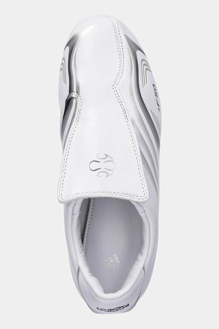 adidas Originals sneakersy skórzane Taekwondo F50 W biały JR6404