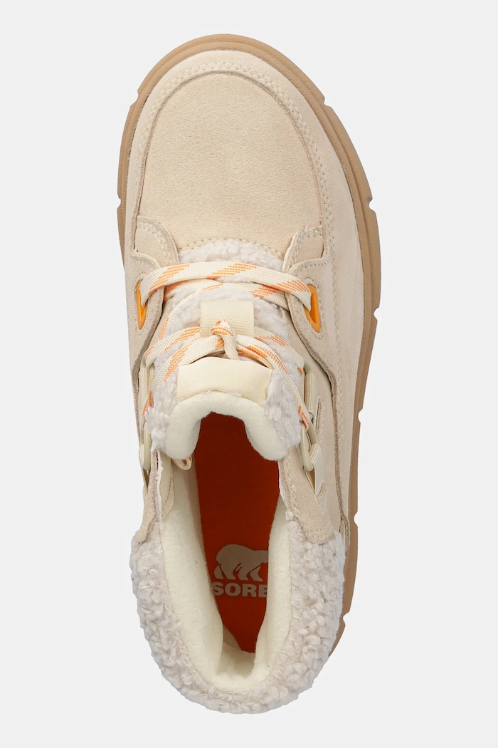 Gležnarji iz semiša Sorel SOREL EXPLORER III NW LACE WP bež 2077961292