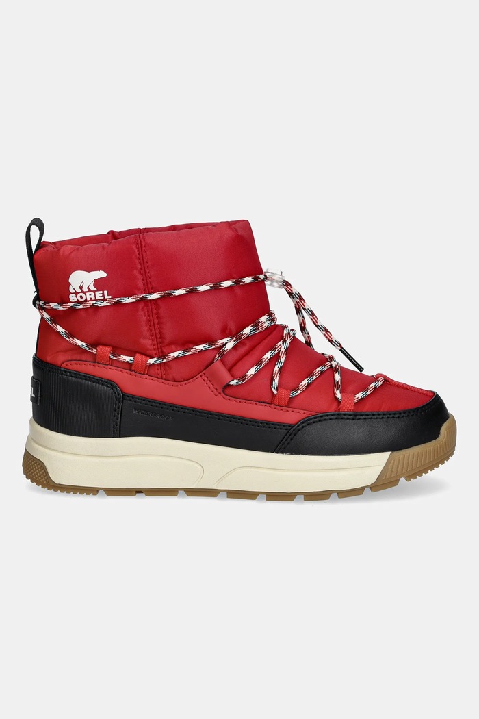 Sorel śniegowce WHITNEY III SLIP-ON WP 2138501691 czerwony AW25