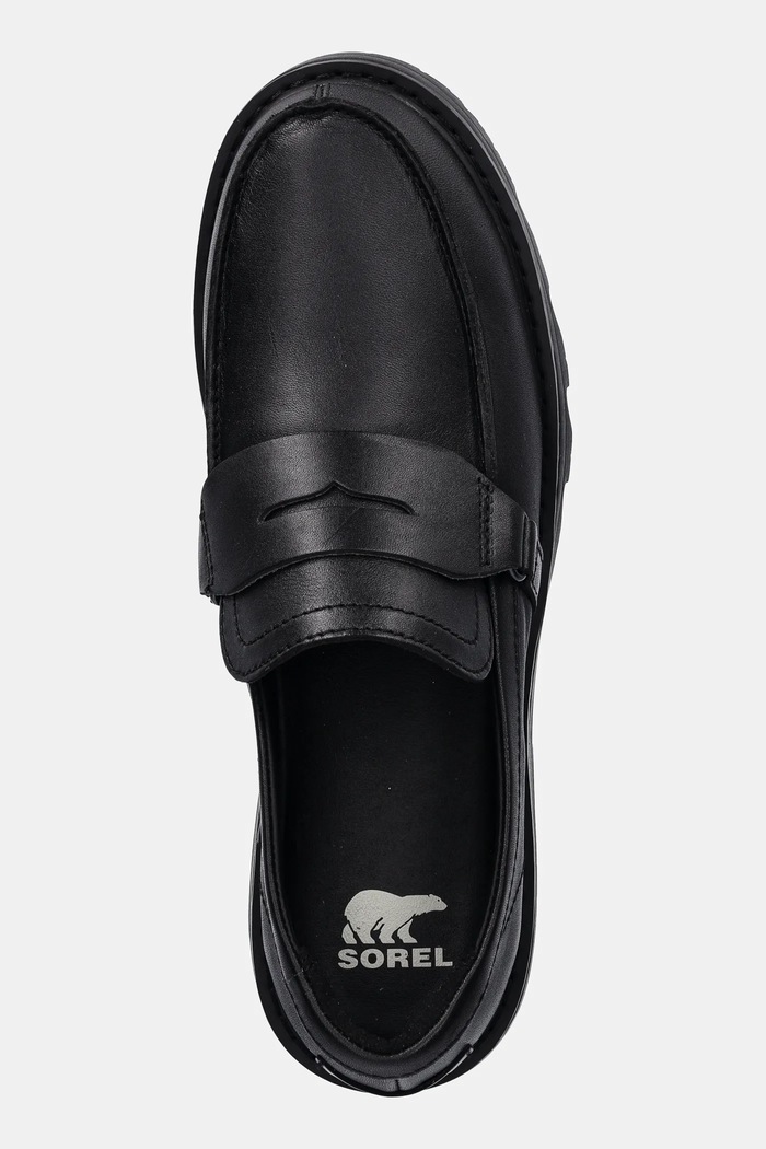 Sorel mocasini de piele REVEL AVE LOAFER negru 2144851010