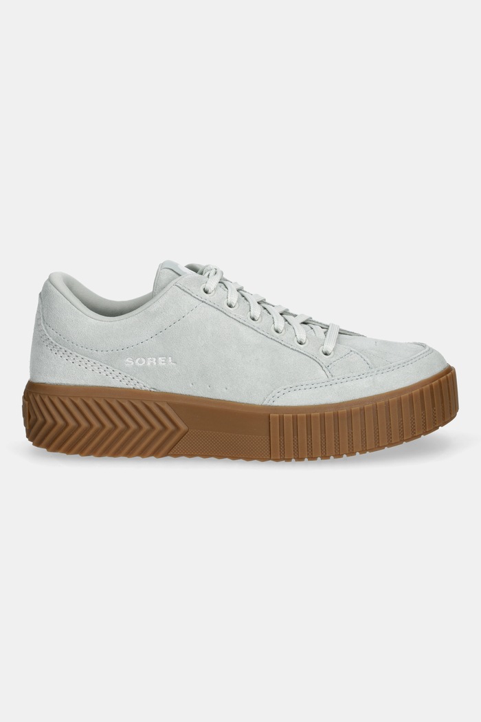 Sorel sneakersy zamszowe ONA AVE LOW SNEAKER 2150951335 turkusowy AW25