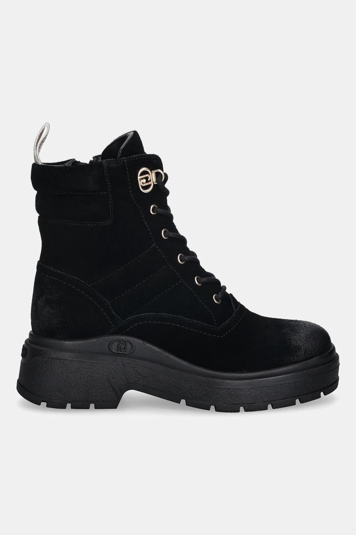 Semišové workery Liu Jo ANDREA 02 SF5095PX11722222 čierna AW25