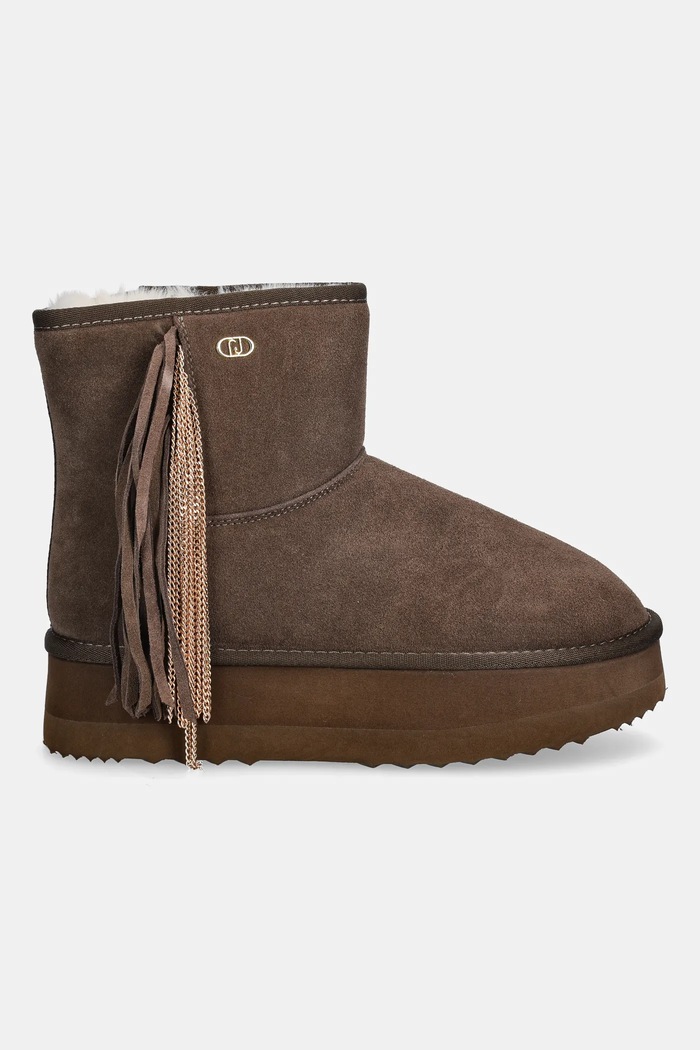 Semišové snehule Liu Jo JANE 09 SF5109PX002S3830 hnedá AW25