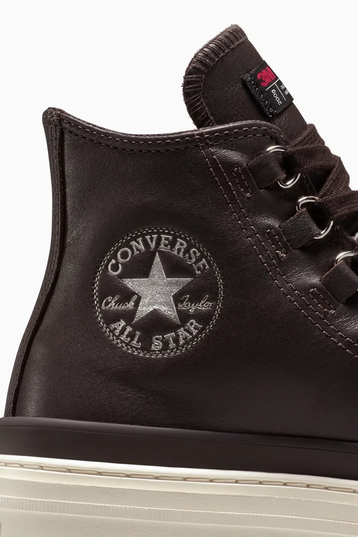 Kožené tenisky Converse Chuck Taylor All Star Lugged Heel Cc A12982C