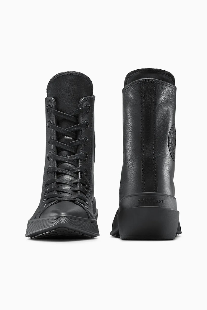 Încălțăminte Converse Teniși de piele Chuck 70 De Luxe Pointed A13014C negru